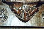 Minster church of St John and St Martin, Beverley Yorkshire early 16th century medieval misericord misericords misericorde misericordes  Miserere Misereres choir stalls Woodcarving woodwork mercy seats pity seats M06.jpg