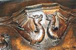 St Marys Nantwich Cheshire late 14th century medieval misericord misericords misericorde misericordes choir stalls woodwork mercy seats pity seats S06.jpg