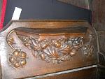 St Marys church Whalley Lancashire 15th century medieval misericord misericords misericorde misericordes  Miserere Misereres choir stalls Woodcarving woodwork mercy seats pity seats Whalleyn2ii.jpg