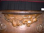 St Marys church Whalley Lancashire 15th century medieval misericord misericords misericorde misericordes  Miserere Misereres choir stalls Woodcarving woodwork mercy seats pity seats Whalleyn5v.jpg